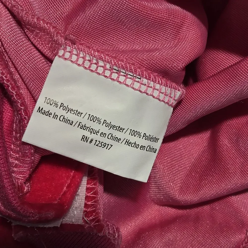 DIVA FanDog Size MED Dog Track Suit Hot Pink Velour NWT Retro Striped Style NEW
